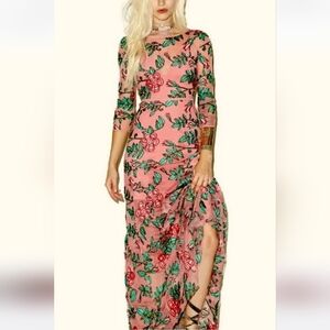 chinese dress ladies Blossom Maxi Dress